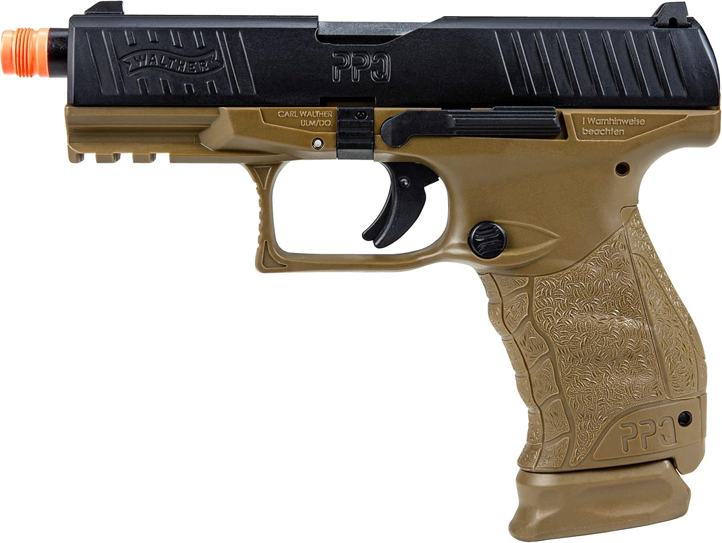 Walther PPQ GBB Airsoft Pistol - Elite Force Blowback 6mm BB Gun for Precision Shooting