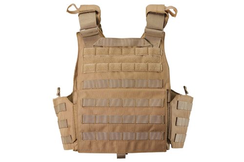 Lancer Tactical Quick Release Medium/Large Airsoft Vest Pouch (Medium, Khaki)