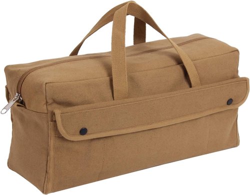 Heavy-Duty Rothco Canvas Jumbo Mechanic Tool Bag for Ultimate Gear Organization