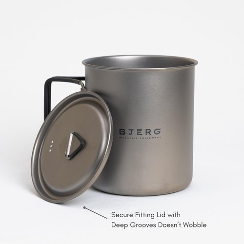 Bjerg Mountain Equipment Titanium 750ml The Pot