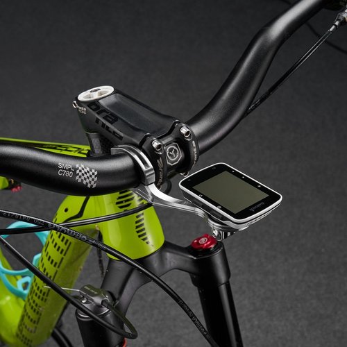corki Cycles Titanium Extend Bike Out Front Combo Computer Mount Adapter for Garmin (Titanium - Front Mount)
