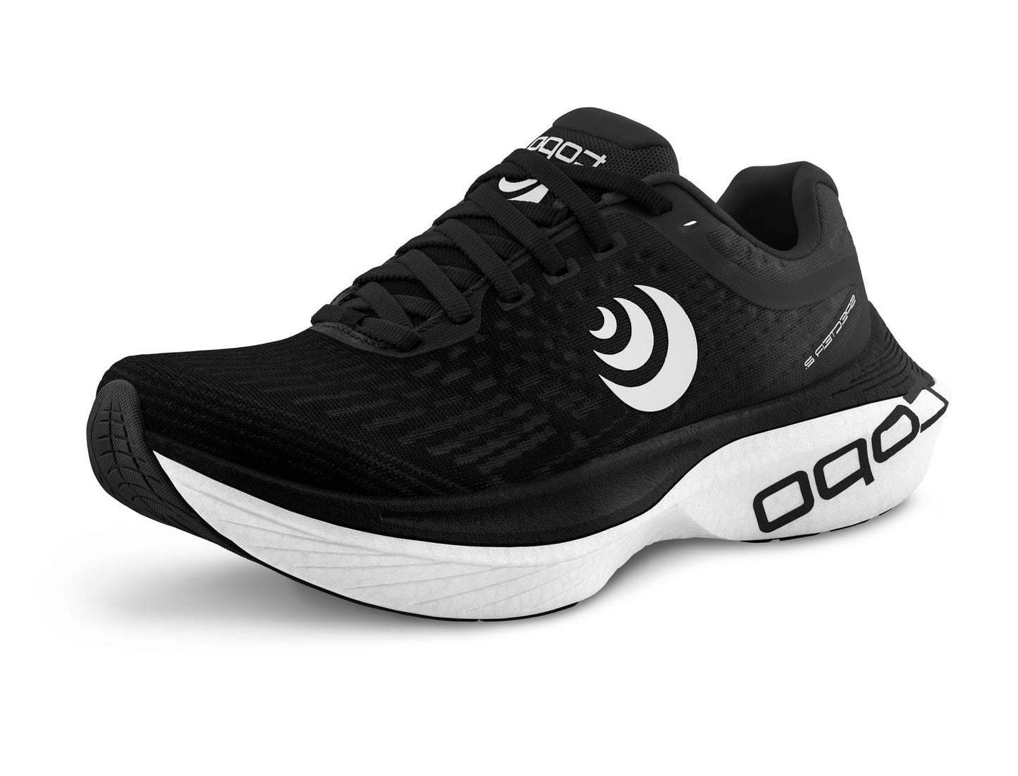Topo Athletic Men's Specter 2 Comfortable Cushioned Durable 5MM Drop Road Running Shoes, Athletic Shoes for Road Running, Black/White, Size 13