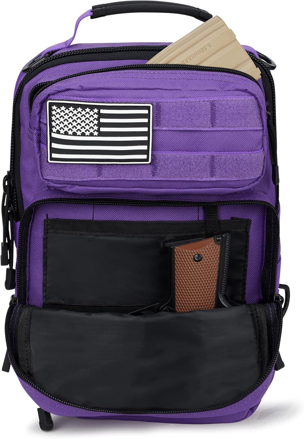 G4Free Tactical Sling Bag Backpack Military Rover Shoulder Sling Pack Molle EDC Small Crossbody Chest Pack