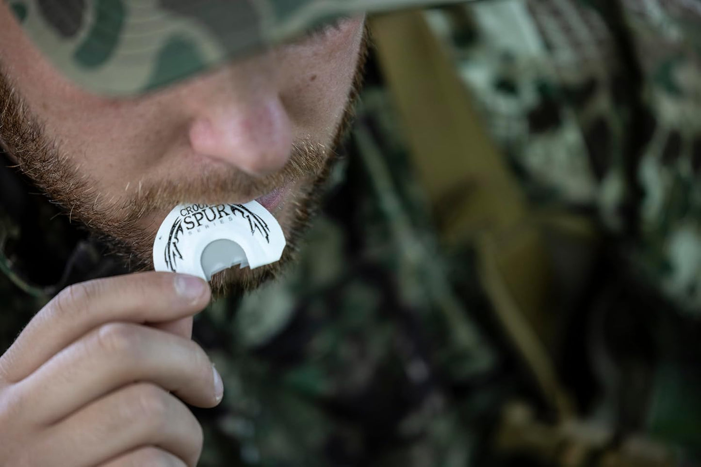 FOXPRO Ghost Spur Turkey Call Combo Pack White Includes 3 Diaphragm Mouth Calls