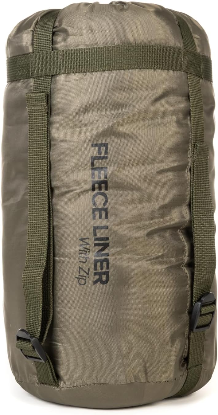 Snugpak Fleece Sleeping Bag Liner with Side Zip