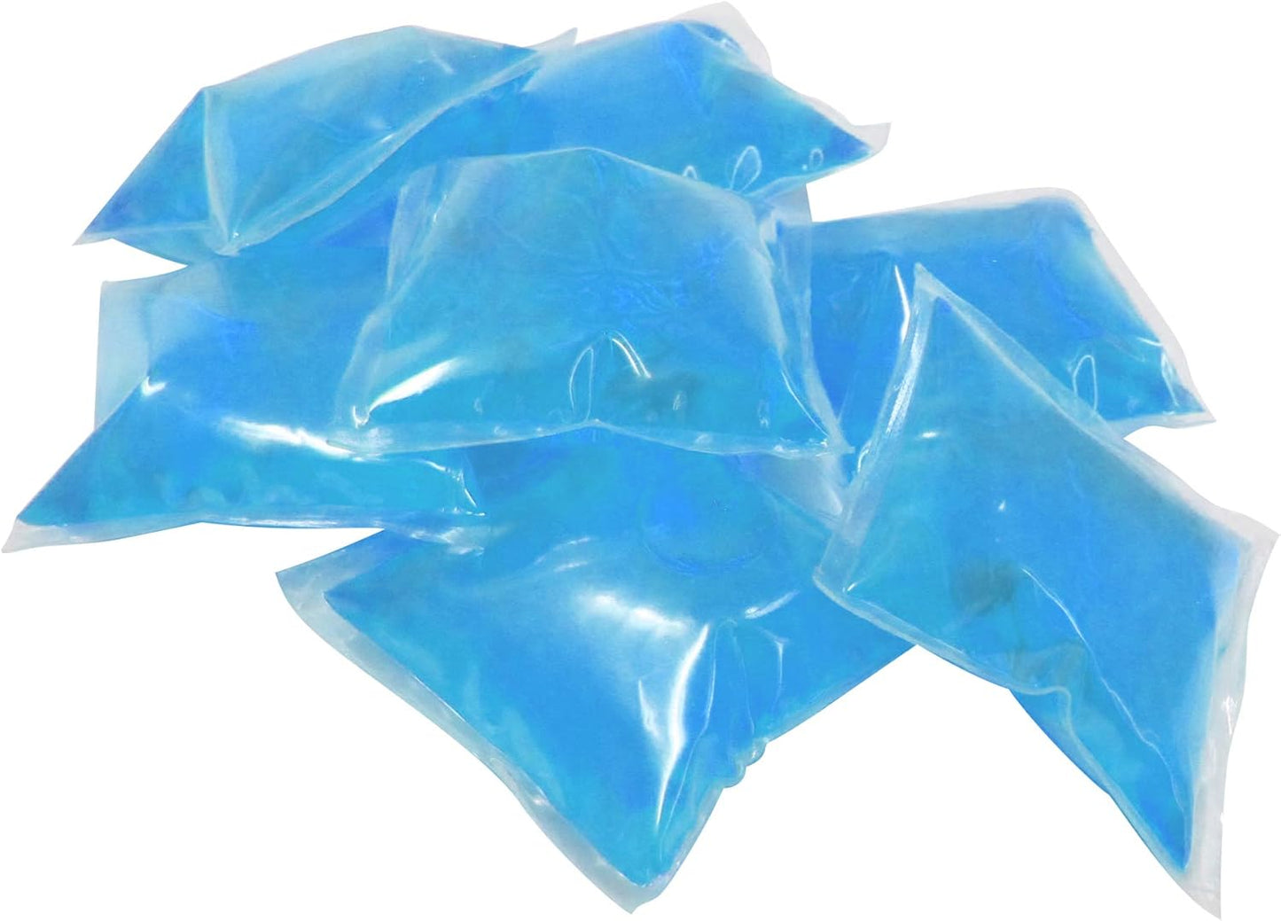 ICY‑COOLS Reusable Ice Cubes for Drinks, Coolers, and Lunch Boxes –135 Total (3 Packs of 45) Mess-Free, Non-Melting Alternative to Ice Cube Trays for Freezer, Purple
