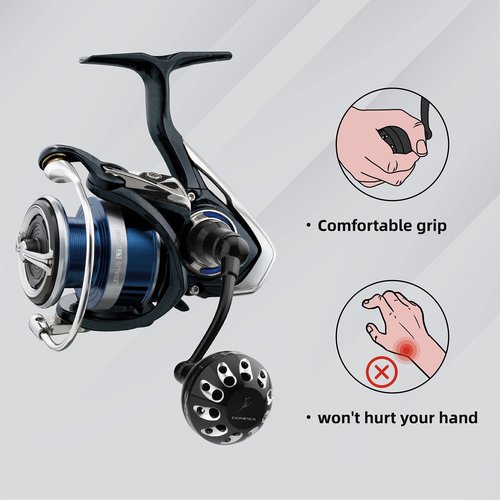 GOMEXUS Power Handle Compatible for Daiwa Legalis LT Crossfire LT Fishing Reel Handle