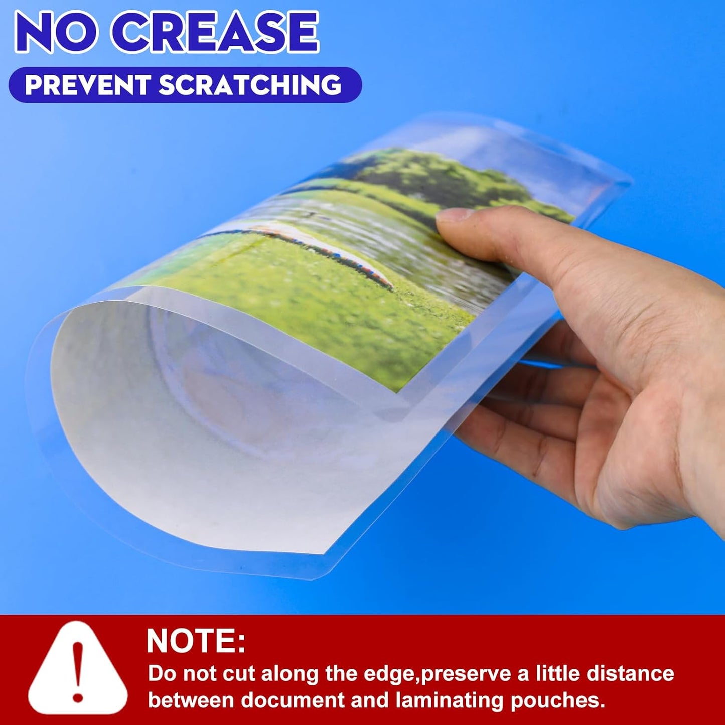 CAREGY 600 Pack Laminating Sheets,Holds 8.5 x 11 Inch Sheets,Thermal Laminating Pouches, 3 Mil, 9 x 11.5 Inches Lamination Sheet Paper for Laminator, Round Corner Letter Size