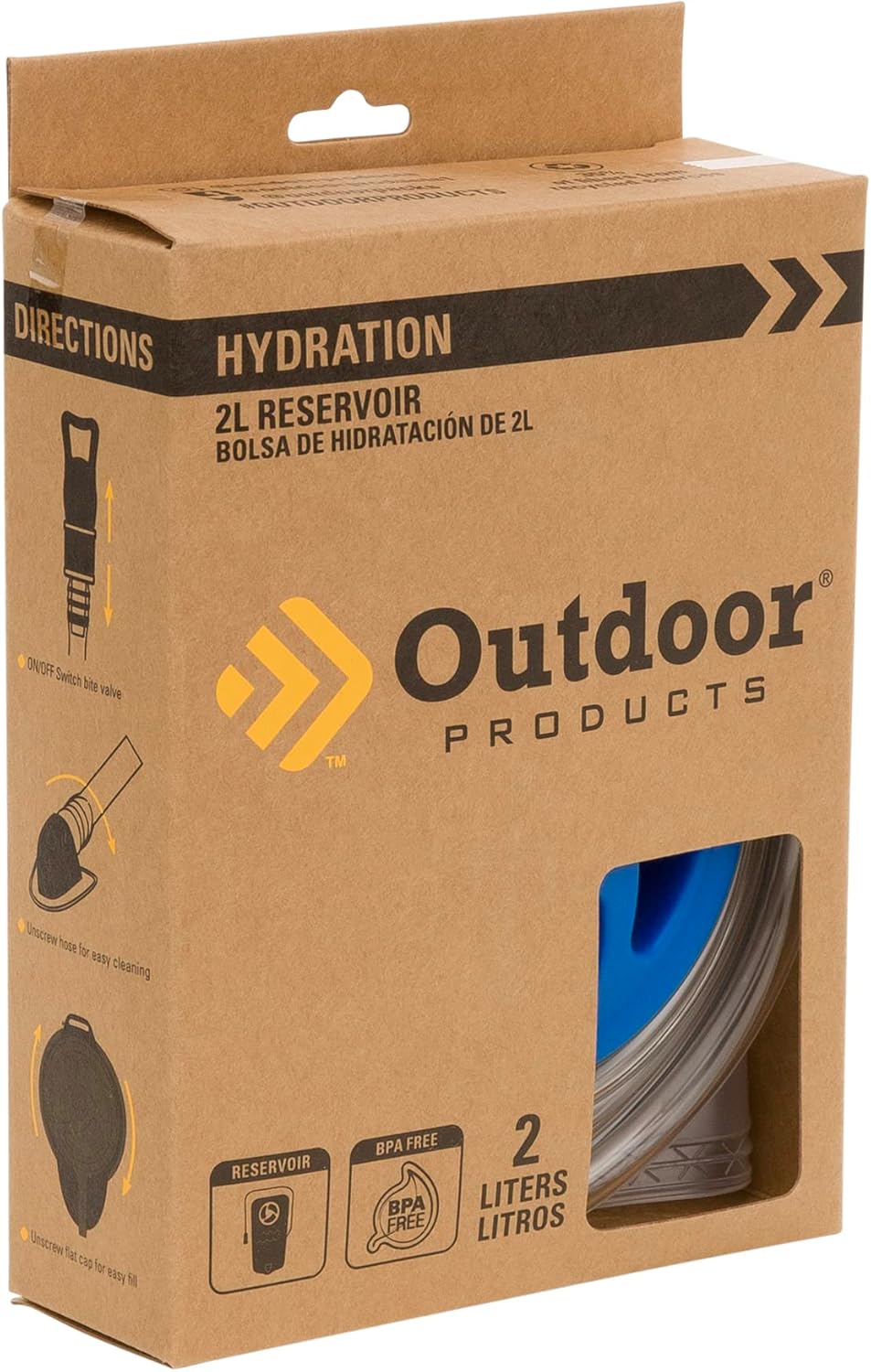 Outdoor Products 2.0L Hydration Reservoir