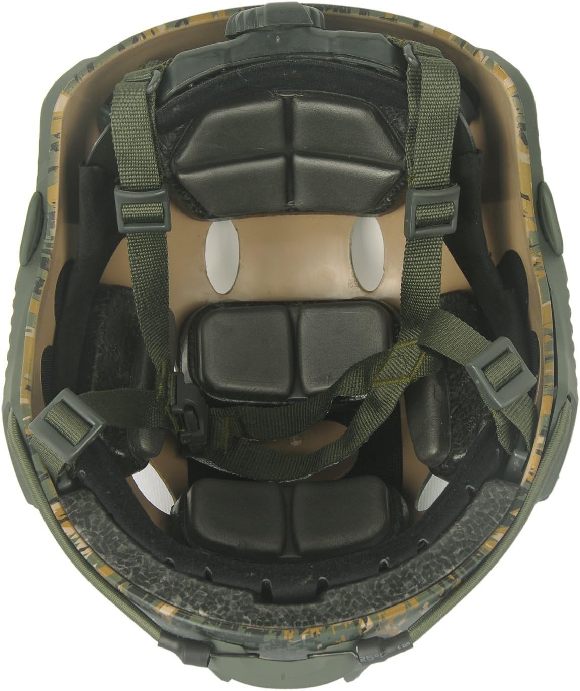 LOOGU Fast BJ Base Jump Tactical Helmet for Airsoft with 12-in-1 Headwear