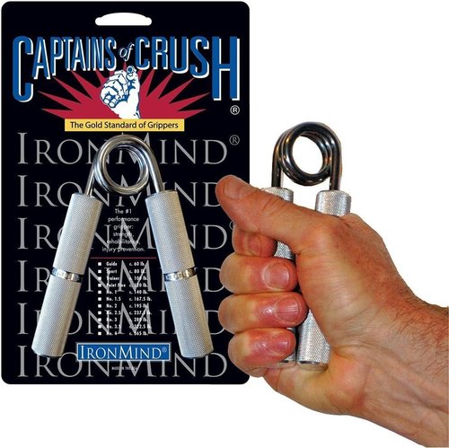 Captains of Crush USA – IronMind Grippers COC Point Five 120lb 54kg – The Gold Standard of Grippers