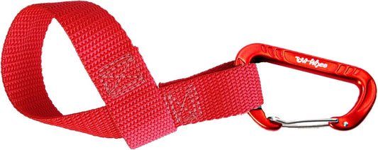 Quick Loop with Carabiner - Quickly Attach Adventure Tow Bungee to Any Bike Handlebar or Seat