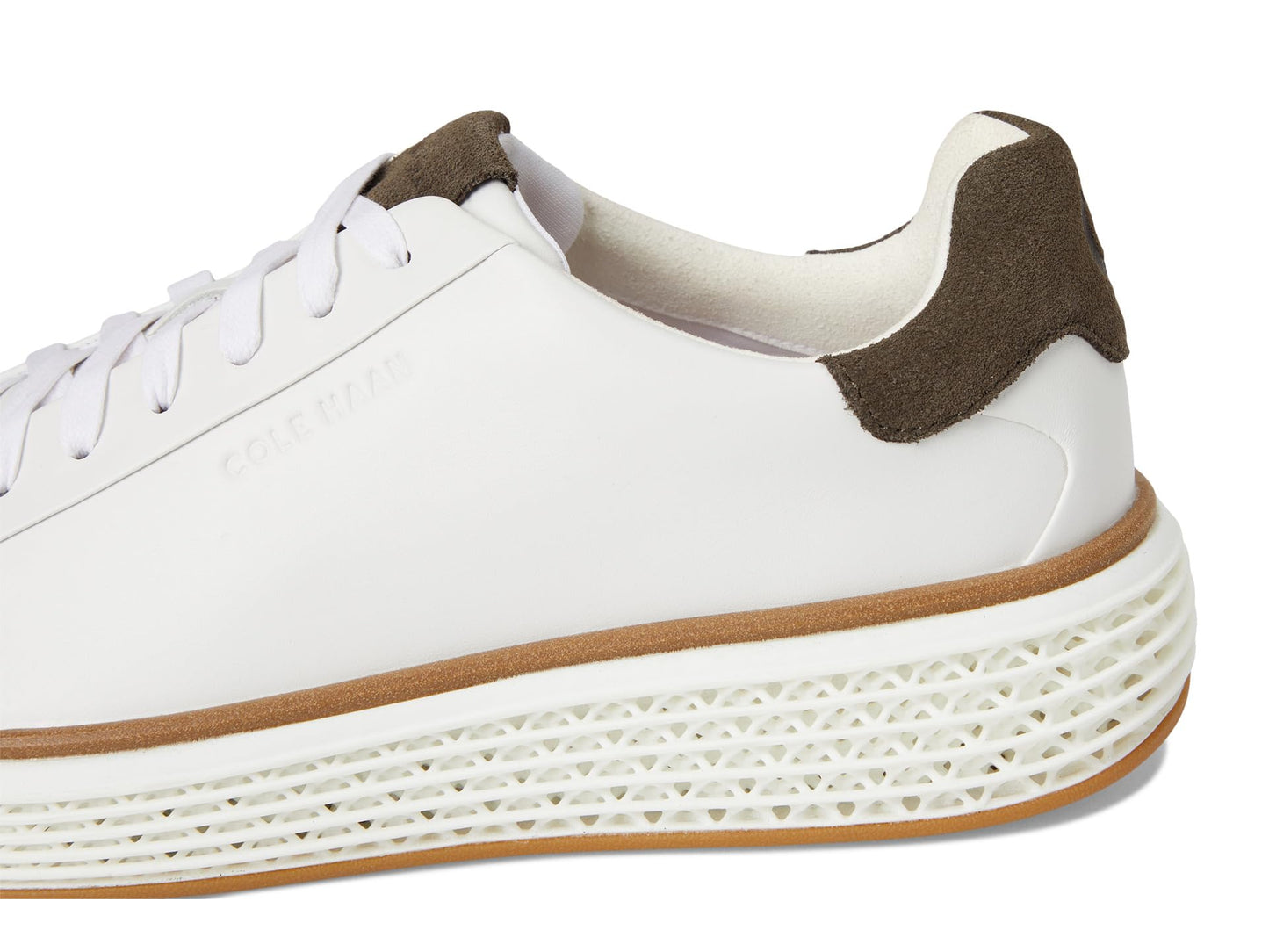 Cole Haan Men's Grandpro Court Skyweave Sneaker, Optic White/Natural, 13-W US