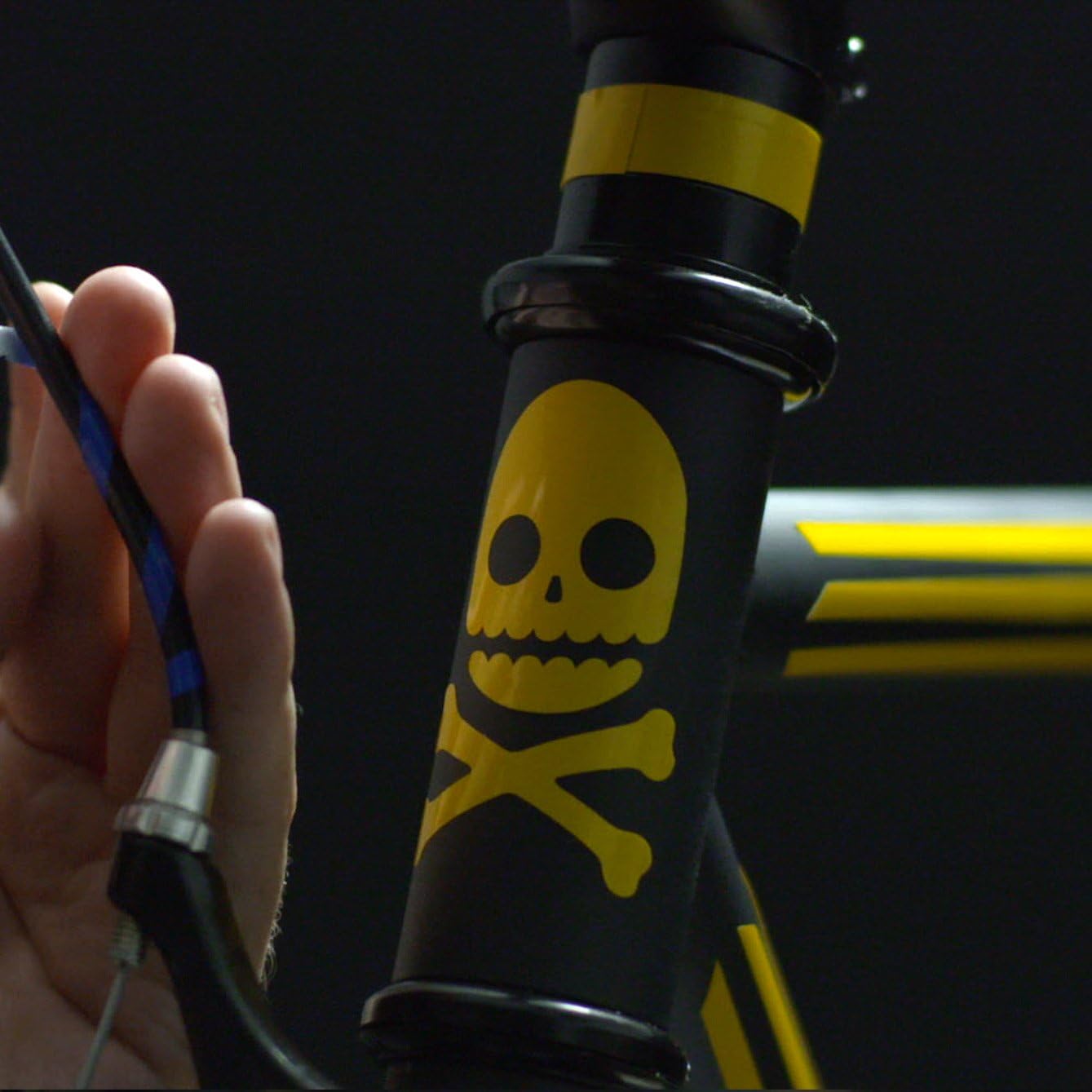 Reflective Decals Skull & Bones Kit