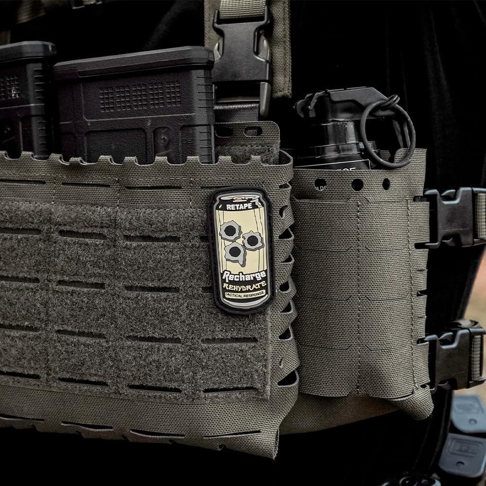 ACETAC Flex Expander Wing Pouch for Chest Rig, Compatible with Spiritus Systems Micro MK4/MK5 Haley Strategic D3CR Placard (Multicam)