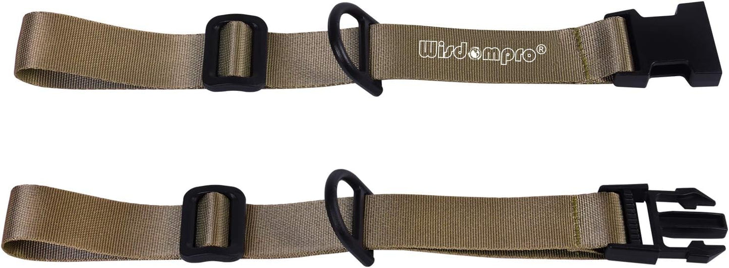 Wisdompro Backpack Chest Strap, Heavy Duty Adjustable Backpack Sternum Strap Chest Belt with Quick Release Buckle