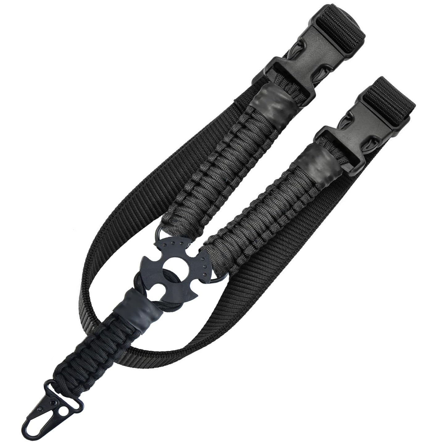 LECPECON Molle Pouches Compact Water-Resistant EDC Pouch Sling Black
