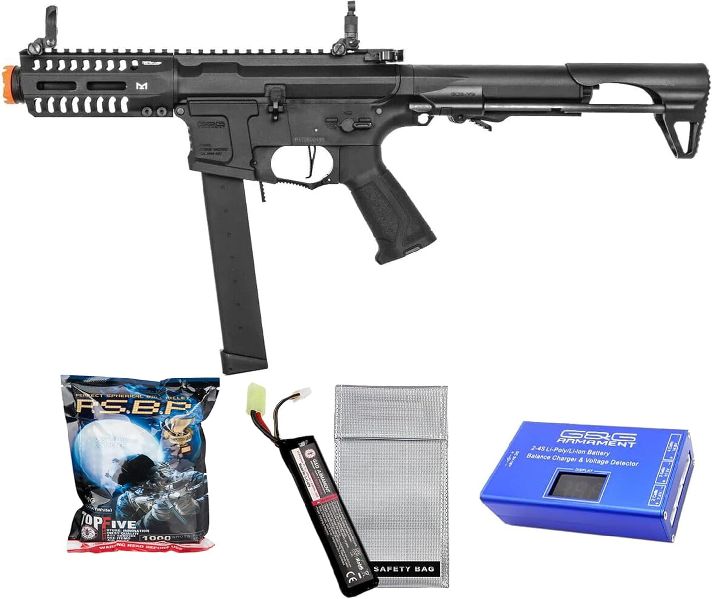 G&G CM16 ARP-9 CQB 6mm AEG Airsoft w/MOSFET
