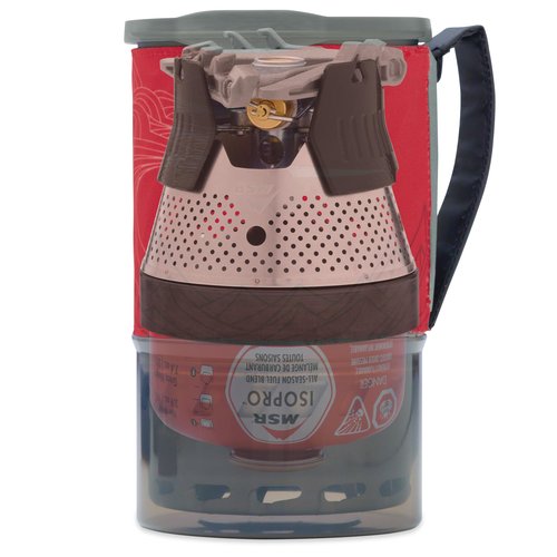 MSR WindBurner Personal Windproof Camping and Backpacking Stove System, Black