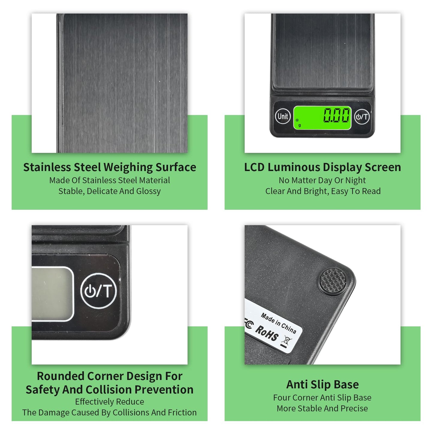 FENJANER Archery Scale with Arrow Holder - Large Backlight LCD Display - Easy to Read - 3086 Grains x 0.1gn - 200 Grams x 0.01g - Including Batteries