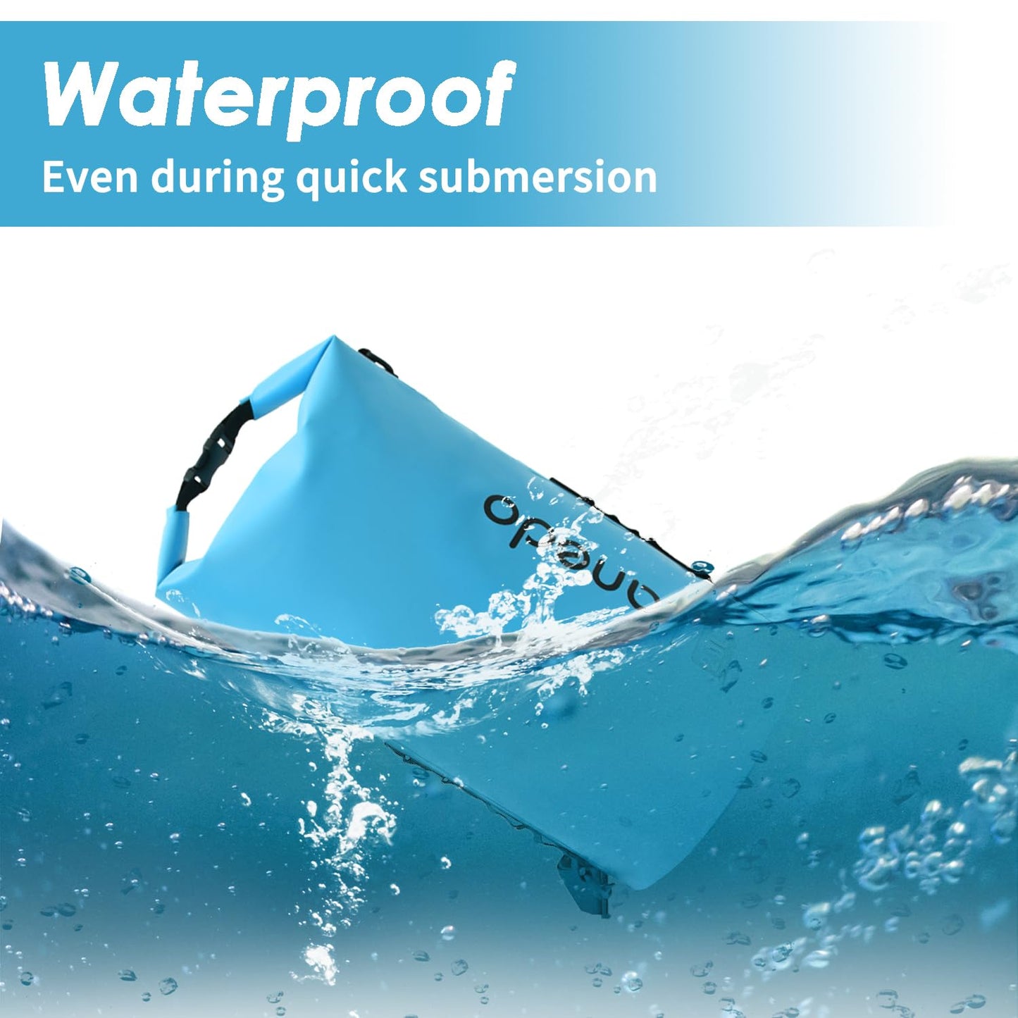 Lanedo Waterproof Dry Bag for Women Men, 30L Roll Top Lightweight Dry Storage Bag Backpack for Travel, Swimming, Boating, Camping, Picnic, Kayaking, Hiking, Skiing, Camping and Beach (blue)