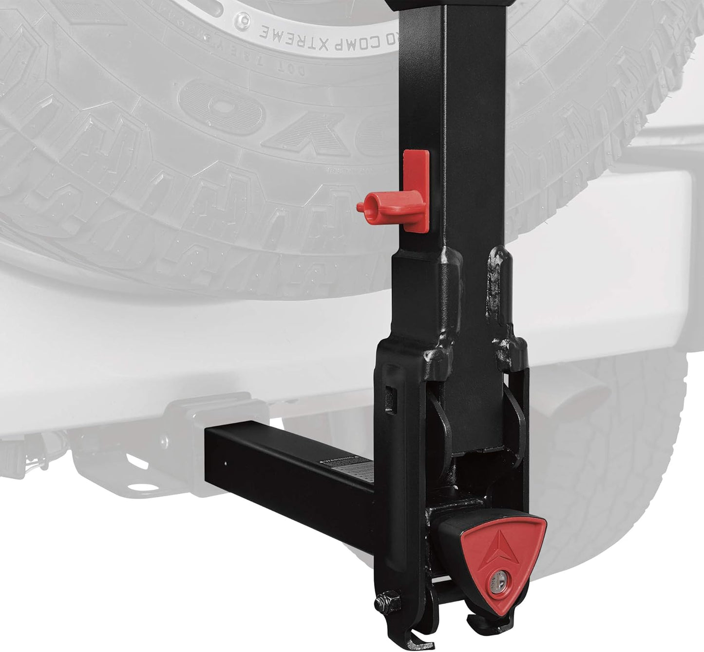 Allen Sports Deluxe Locking Quick Release 4-Bike Carrier for 2 Inch Hitch, Model 542QR, Black