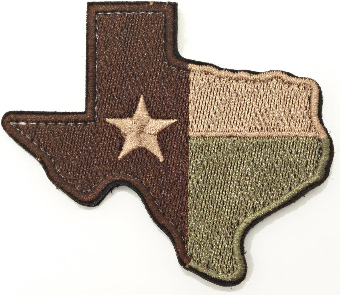Texas State Flag Tactical Patch - WZT Morale Embroidery for Gear & Apparel