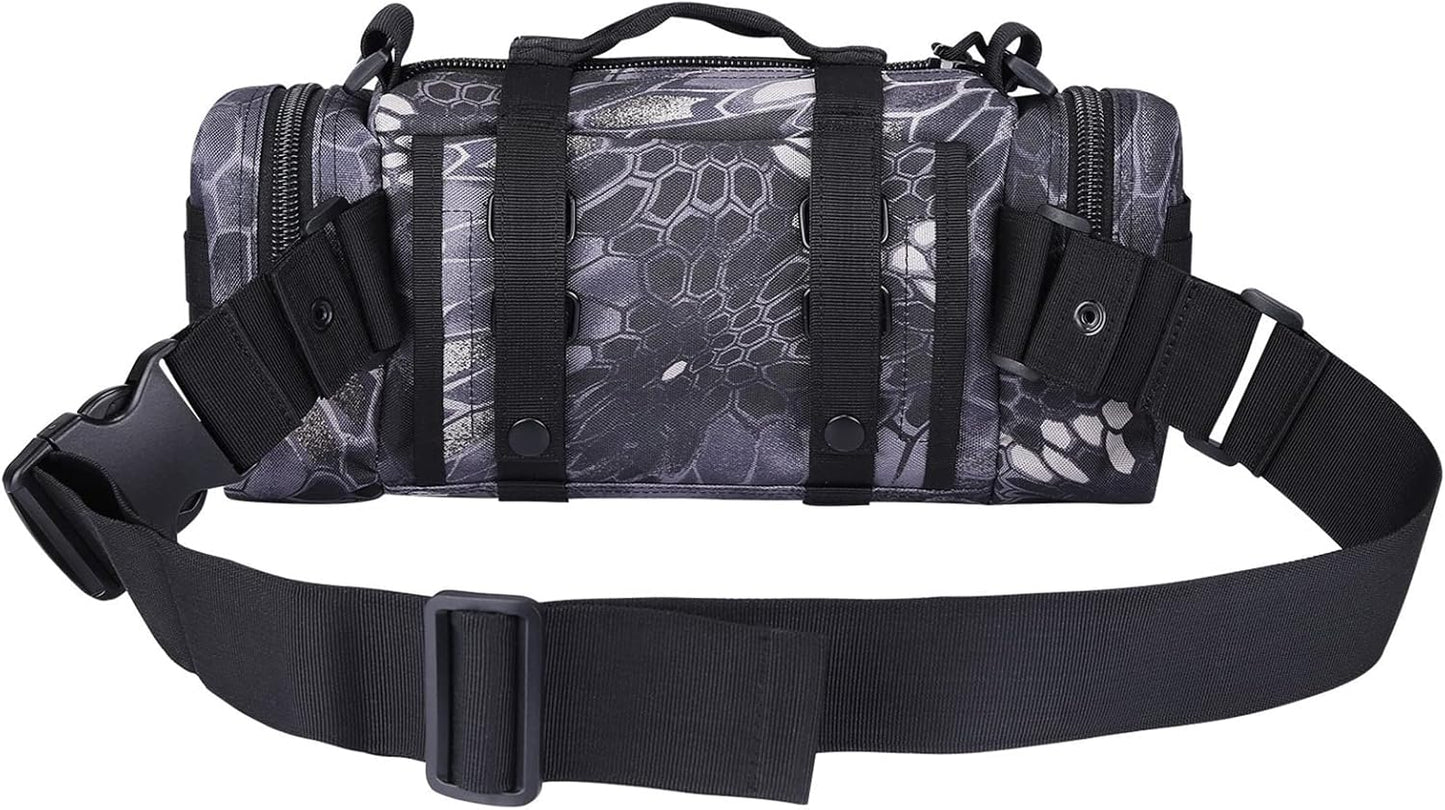 Tactical Waist Pack - G4Free Small Fanny Sling Bag with Hand Carry Handle