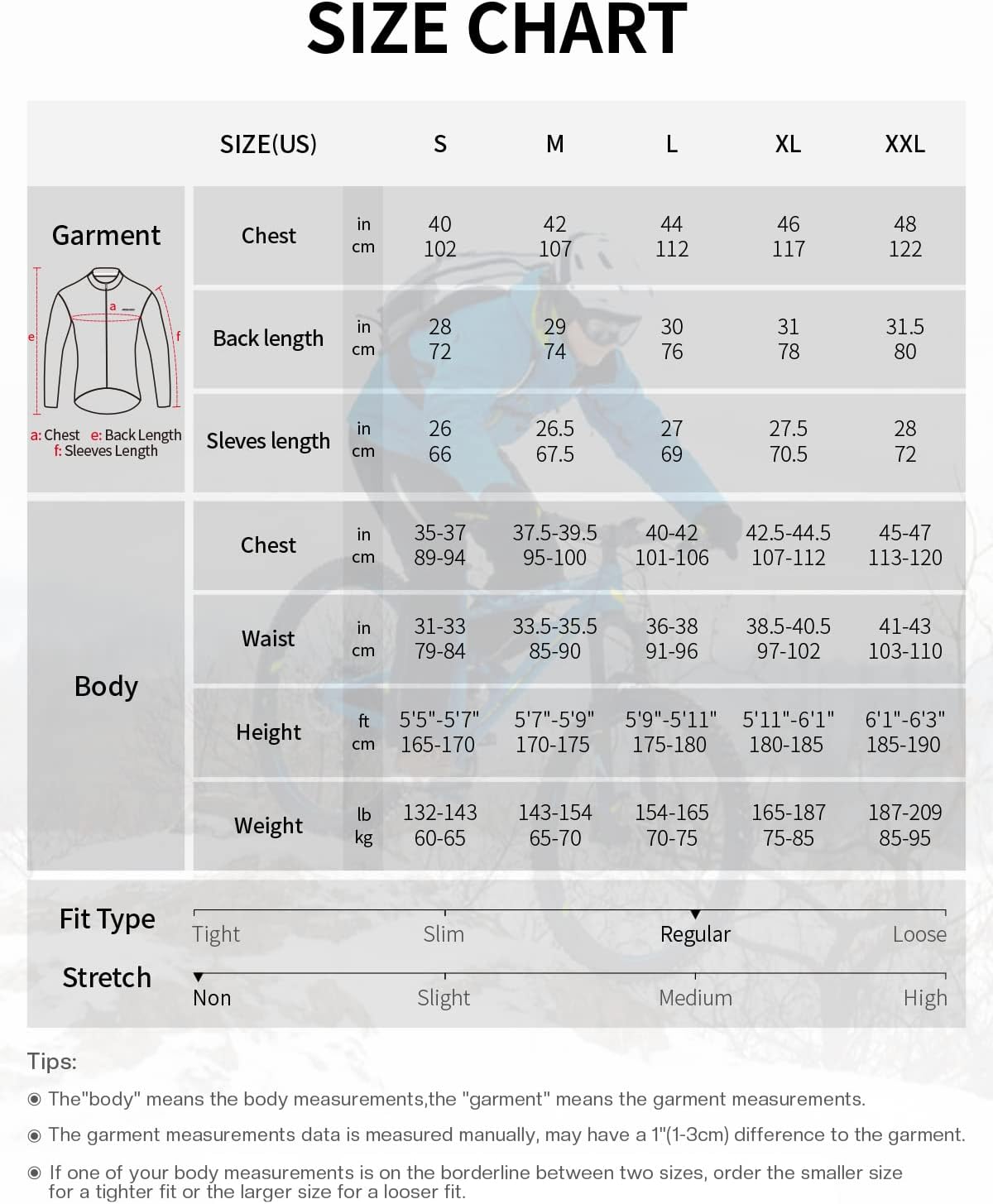 Windproof Waterproof Thermal Cycling Jacket for Winter | ARSUXEO 15K Softshell