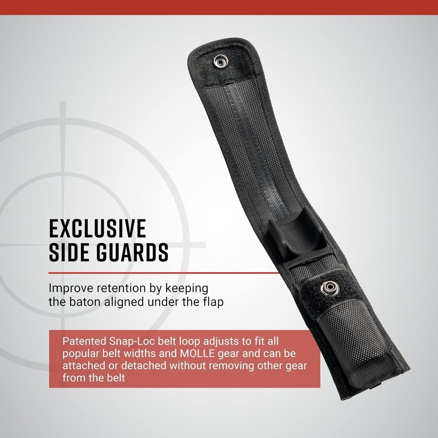 ASP Law Enforcement Covered Scabbard, Ballistic, T-Series