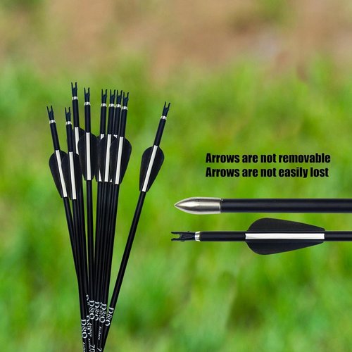 D&Q Wooden Bow and Arrow Set for Beginners Adults Youth,Handmade Wooden Bow and Arrows, Archery Bow Set Right Handed for Practice Target Game