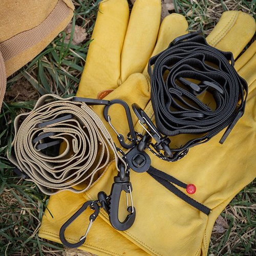BSGB 2PCS Outdoor Portable Camping Hanging Rope Portable Tent Clothesline Lanyard Lightweight Shoulder Strap Tent Hanging Lanyard Multifunctional Trekking Rope Campsite Storage Lanyard