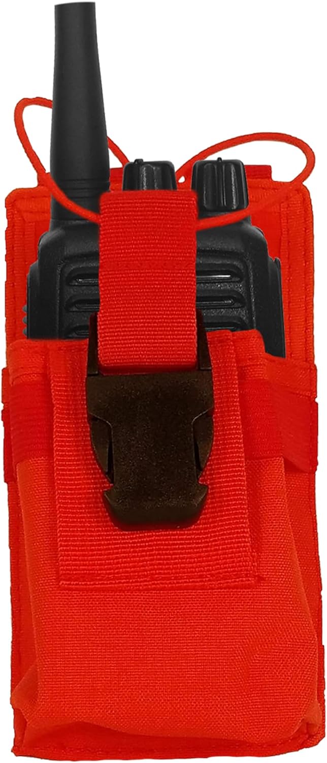 StrapPack Clip-On Pouch for Radio & GPS, Backpack Attachment for Hunters, First Responders, Public Safety, Hikers and Travelers