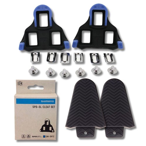 SPD-SL Cleat Set SM-SH12 ISMSH12J Blue, SPD-SL Compatible Cleat Cover Set