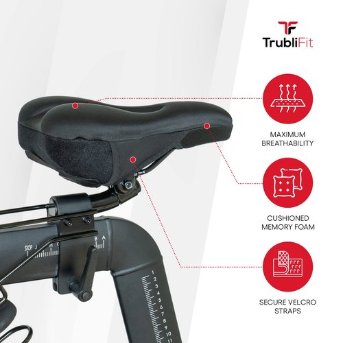 Pedal Converters + Padded Seat Cover + All-in-One Phone Holder for Peloton Bike & Peloton Bike+ - Accessories for The Original Peloton Bike and Bike+