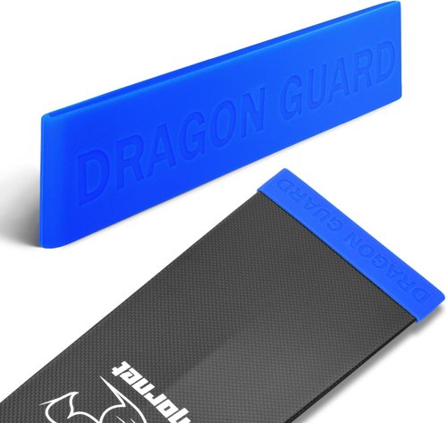 Dragon Boat Paddle Tip Protector - Blue Dragon Guard for Enhanced Durability