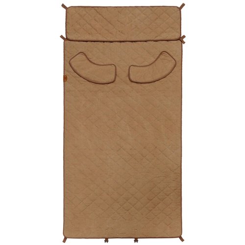 WAYNE'S DOG Padded Canvas Shooting Mat, 91"x41" Extra Large Rollout Mat Prone for Range Shooting Hunting (Brown)