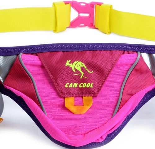 Hydration Running Belt - Fits iPhone 8, X and Similar Sized Phones - with 4 BPA Free Water Bottles & Runners Reflective Gear for High Visibility