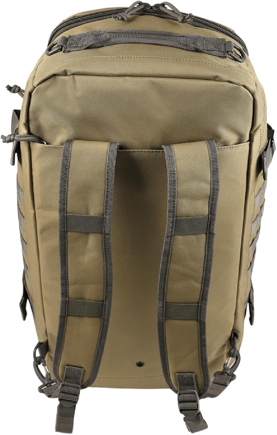 Yukon Outfitters Bugout Bag - EDC Durable 600D Polyester 55L Tactical Duffel & Backpack for Travel, Prepping & Outdoor Use - Two Tone Coyote/Foliage