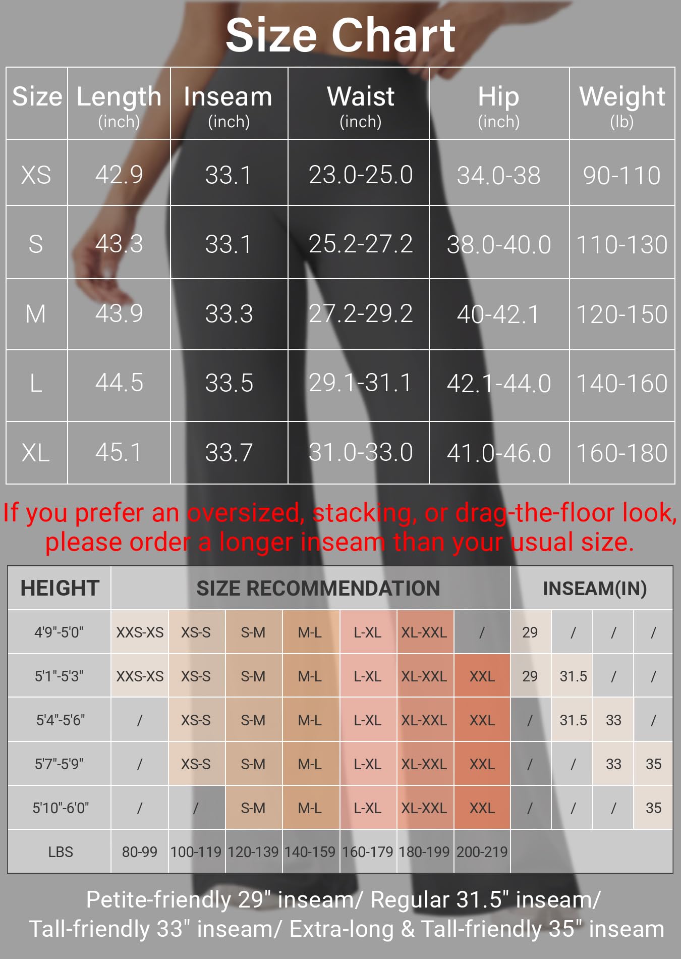 YEOREO Workout Leggings Womens No Front Seam Straight Leggings 33" High Waist Buttery Eddiy Gym Yoga Pants Light Sand M