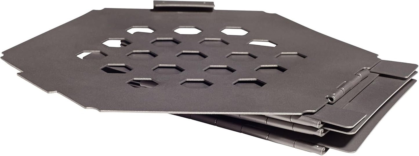 Vargo Hexagon Backpacking Wood Stove - Stainless Steel Camping Stove for Outdoor Cooking and Survival