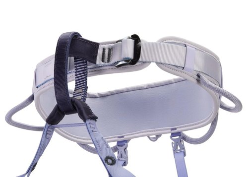 PETZL CORAX LT WOMEN comfortable, durable women's harness for a variety of climbing objectives, M, lilac white