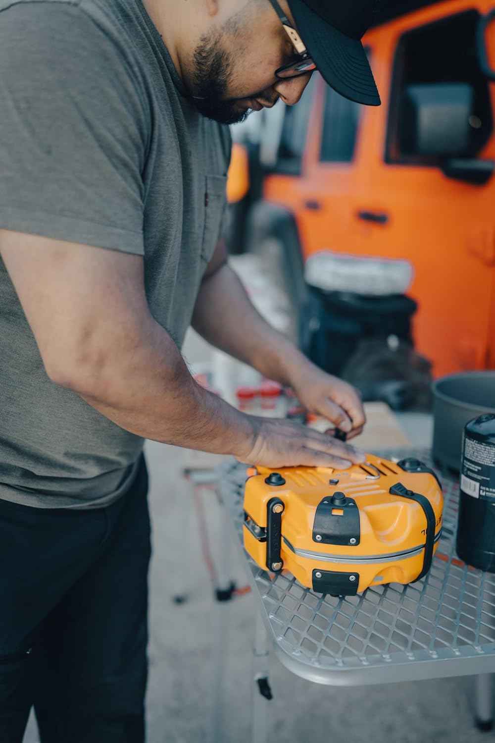 Jetboil Genesis Basecamp Camping Stove - Portable, Fast Boil, Perfect for Outdoor Adventures