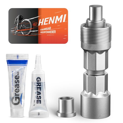 HENMI Bicycle Crank Puller,Bike Crank Removal Tool for Removing Bicycle Crank,Dismantling Crank Disc