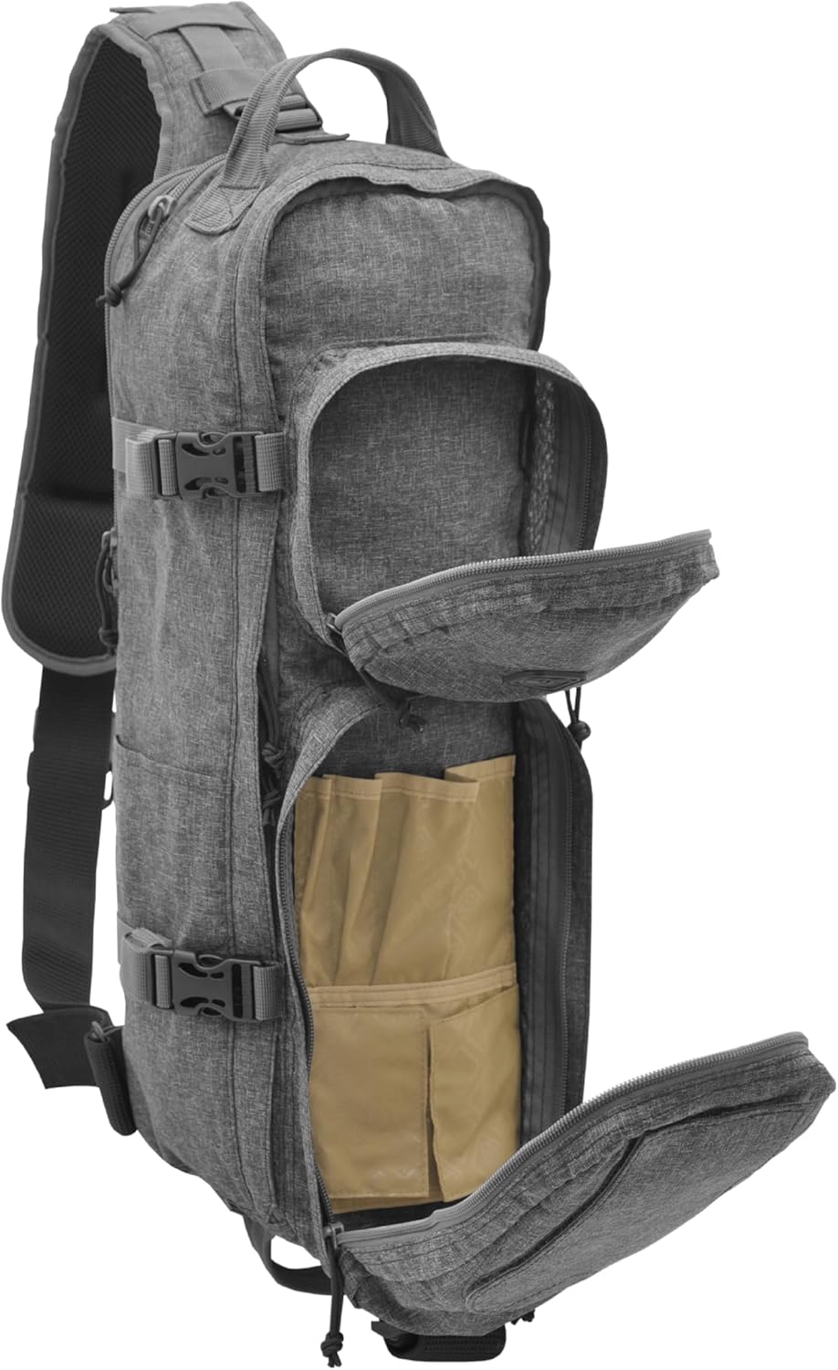 HAZARD 4 Grayman(TM) Plan-B Light Go-Bag Sling Pack (R) - Gray, Large
