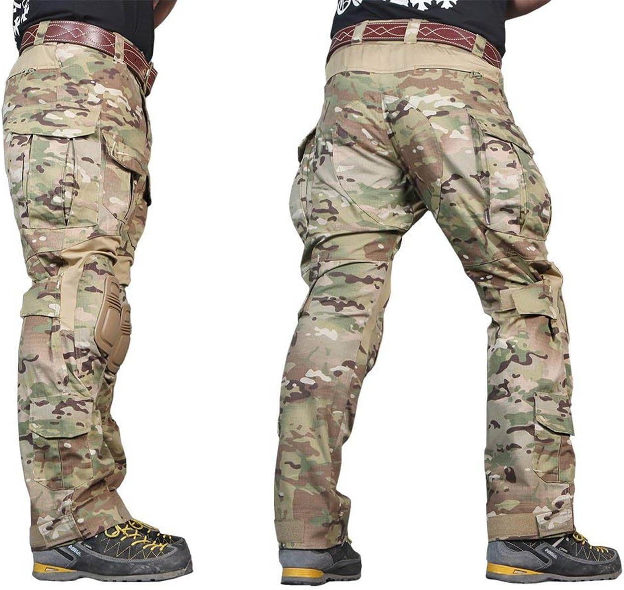 Paintball Equipment Tacticam bdu Emerson Combat G3 Uniform with Knee Pad Multicam MC