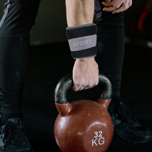[2-pack] 4lb Wrist Weight & 6lb Ankle Weight in One Set, Adjustable Arm Leg Weight for Men, Women, Strength Weighted for Yoga, Walking, Daily Workouts, Cardio, Gym