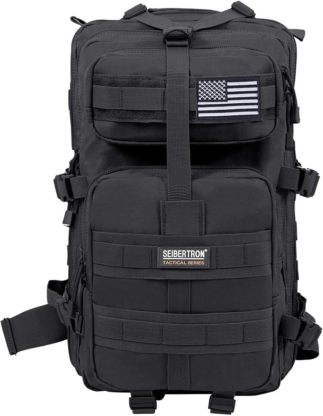 Waterproof Tactical Leg Bag for Hiking & Airsoft - Seibertron Black Utility Pouch