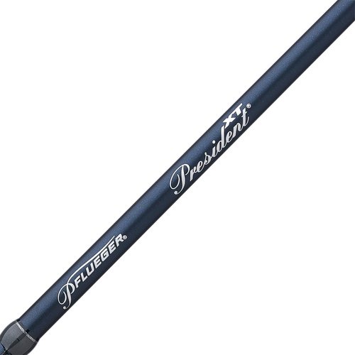 Pflueger 7' President XT Casting Rod, Medium Heavy Power, 2-Piece Graphite Rod, Light and Sensitive Fishing Rod Ideal for Bass, Walleye, Panfish, Trout and Steelhead