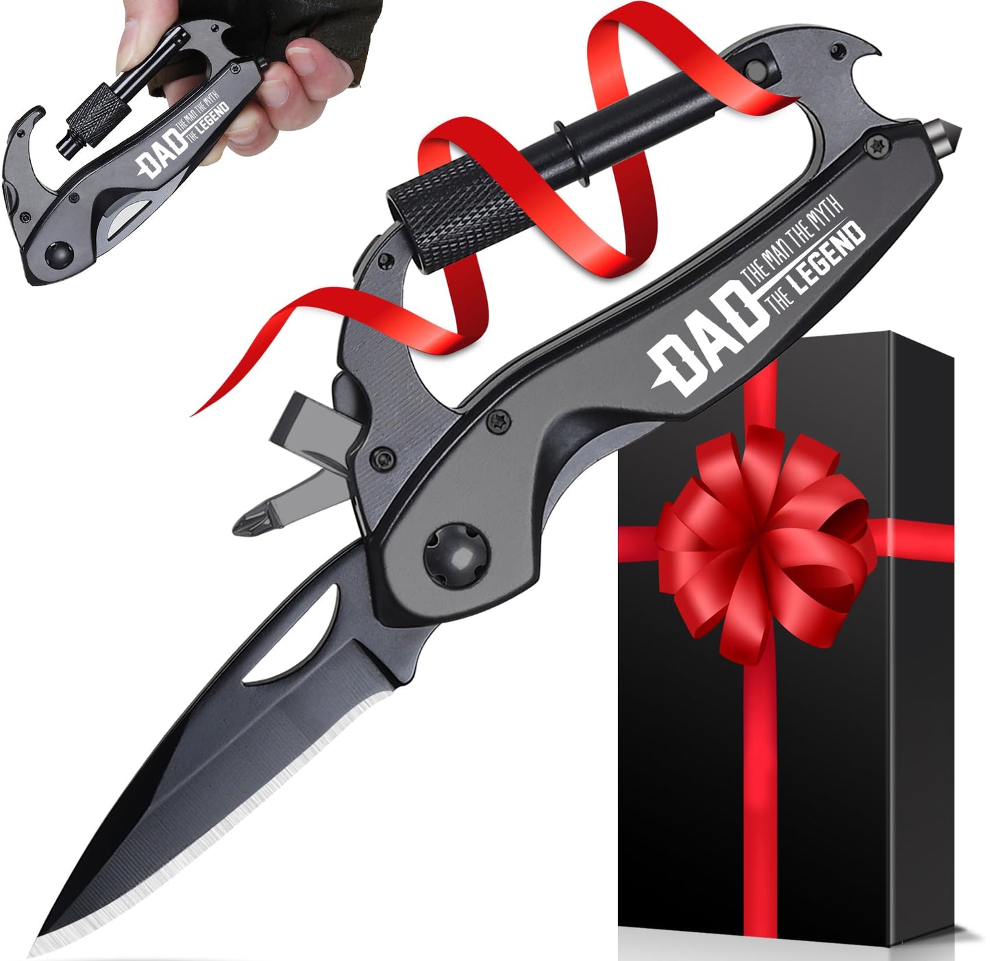 Fathers Day Dad Gifts - Gifts for Dad, Fathers Day Ideal Gift from Daughter, Wife, Son - Dads Birthday Gift for Husband, StepDad, Men - Christmas Dad's Present, Multitool